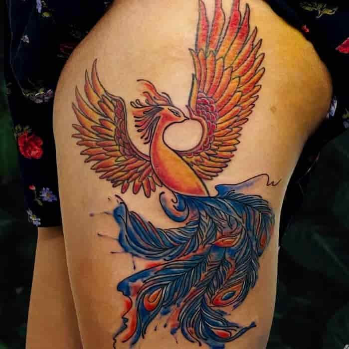 Colour tattoo by Kranti tattoo artist, Andheri West