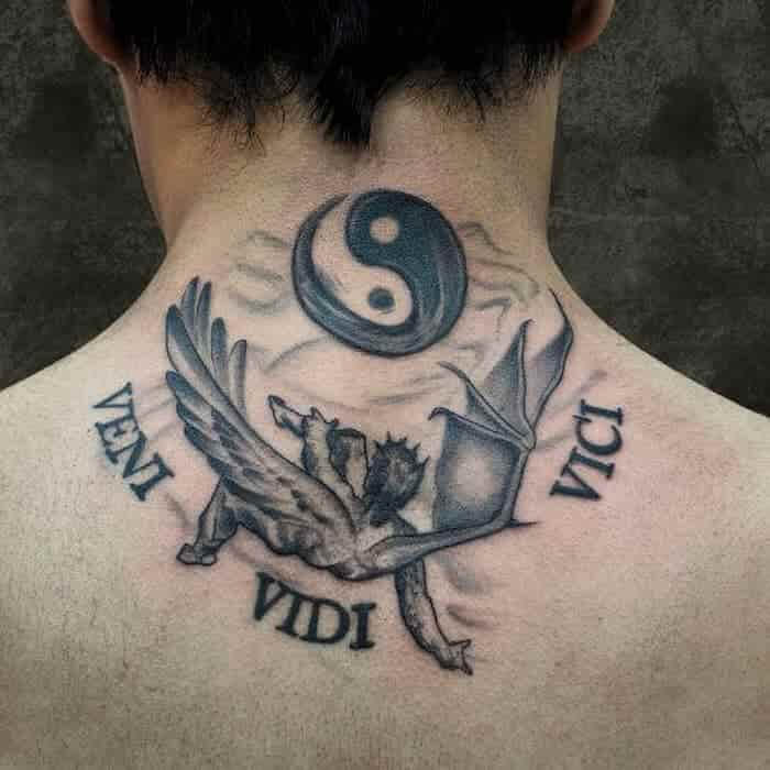 Custom black and grey tattoo – Kranti Tattoo Studio